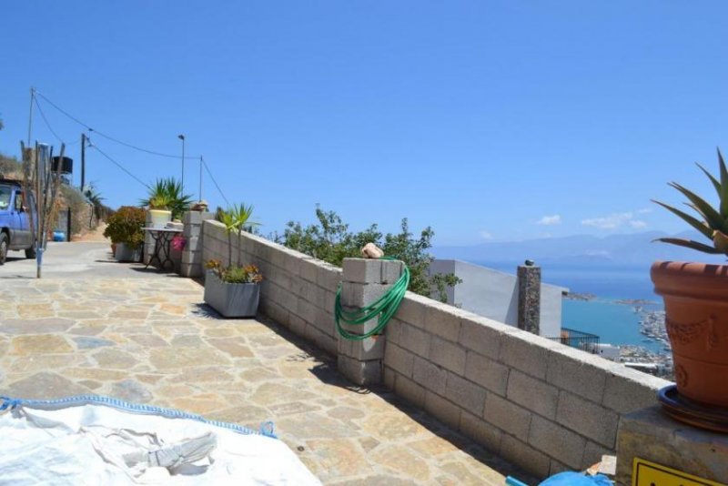 Kato Pines, Elounda, Lasithi, Kreta Villa mit 3 Schlafzimmern mit herrlichem, unverbautem Meerblick, Elounda Haus kaufen