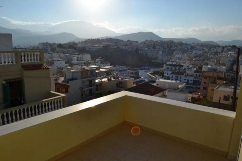 Agios Nikolaos, Lasithi, Kreta 3-SZ-Meerblick-Wohnung über Agios Nikolaos, nahe Strand und Stadtzentrum Wohnung kaufen