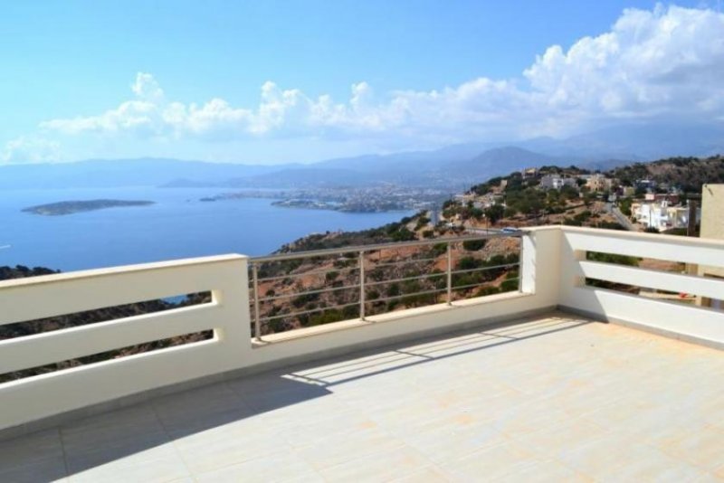 Agios Nikolaos, Lasithi, Kreta Neue Luxus-Villa mit herrlichem Blick aufs Meer und die Stadt Haus kaufen