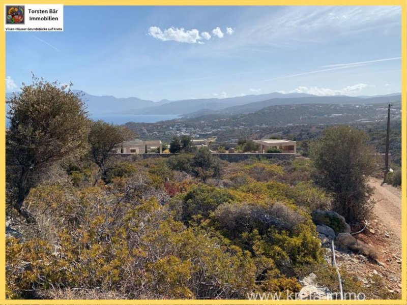 Agios Nikolaos Kreta, Ag. Nikolaos Wunderschönes Grundstück mit neu errichtetem Rohbau Haus kaufen
