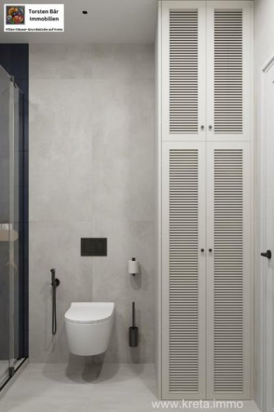 Agios Nikolaos Kreta, Agios Nikolaos: projektierts Luxusapartment 74m² Wohnung kaufen