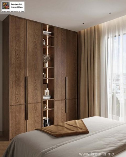 Agios Nikolaos Kreta, Agios Nikolaos: projektierts Luxusapartment 74m² Wohnung kaufen