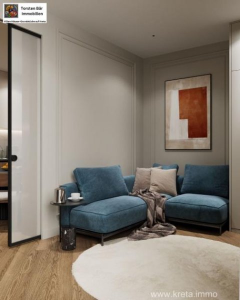 Agios Nikolaos Kreta, Agios Nikolaos: projektierts Luxusapartment 74m² Wohnung kaufen