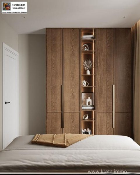 Agios Nikolaos Kreta, Agios Nikolaos: projektierts Luxusapartment 74m² Wohnung kaufen