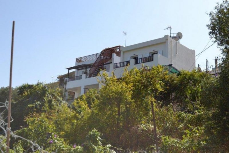 Kalo Chorio, Agios Nikolaos, Lasithi, Kreta Haus mit zwei Schlafzimmern zum Verkauf mit Meerblick, Garten in der Nähe von Resort und Stränden Haus kaufen