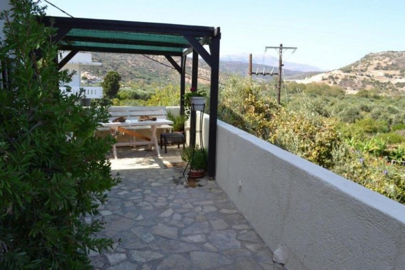 Kalo Chorio, Agios Nikolaos, Lasithi, Kreta Haus mit zwei Schlafzimmern zum Verkauf mit Meerblick, Garten in der Nähe von Resort und Stränden Haus kaufen