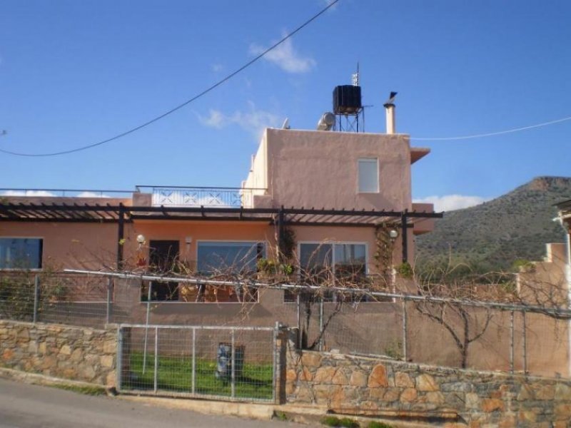 Lenika, Agios Nikolaos, Lasithi, Kreta Großes Grundstück mit 4-Schlafzimmer-Haus plus Gäste-Wohnung, großer Garten Haus kaufen