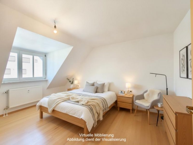 Mössingen Wohnen auf 2 Ebenen: Helle 3,5-Zi.-Maisonette mit geschützter Loggia, zwei Bädern und Tiefgarage Wohnung kaufen