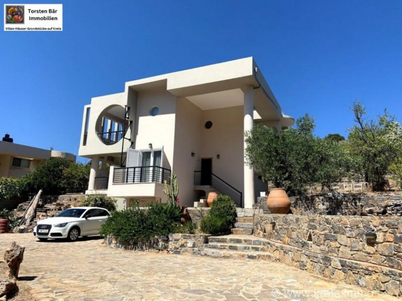 Kavoussi Kreta Kavoussi: Attraktive moderne freistehende Villa Haus kaufen