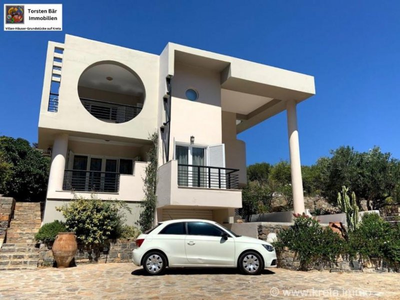 Kavoussi Kreta Kavoussi: Attraktive moderne freistehende Villa Haus kaufen