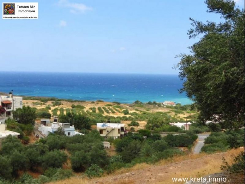 Agia Fotia (Sitia) Kreta, Sitia, 4 Steinhäuser (Rohbau) mit Panoramablick aufs Meer Haus kaufen