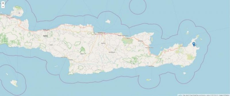 Palekastro Kreta Palekastro, Wohnung Wfl.90m² Grdst. 120m² zu verkaufen!! Haus kaufen
