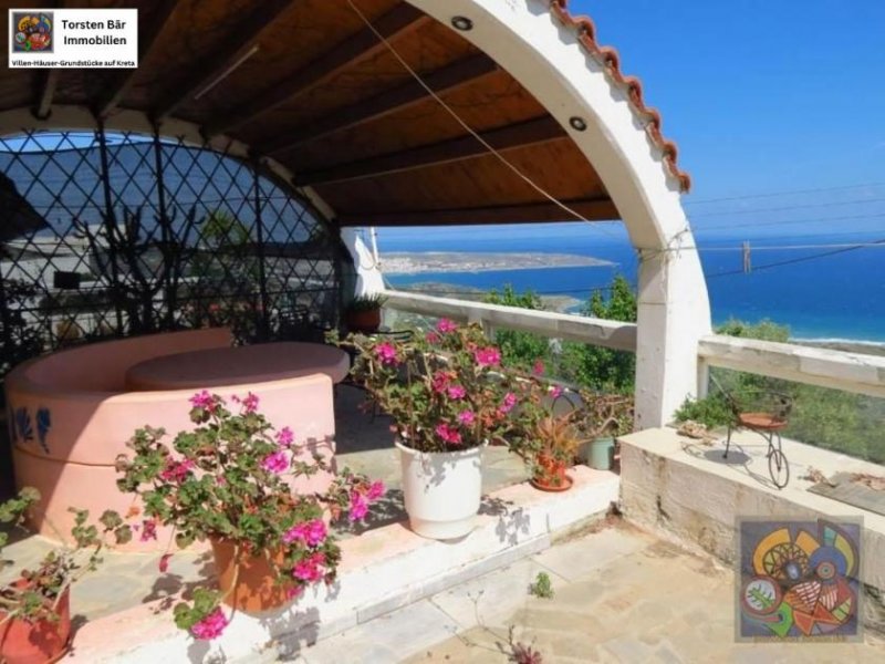 Roussa Ekklisia Kreta, Roussa Ekklisia Wohnung mit Panoramablick auf das Meer zu verkaufen Wohnung kaufen