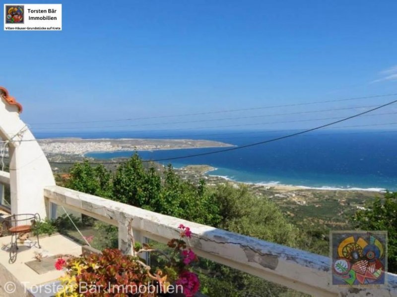 Roussa Ekklisia Kreta, Roussa Ekklisia Wohnung mit Panoramablick auf das Meer zu verkaufen Wohnung kaufen