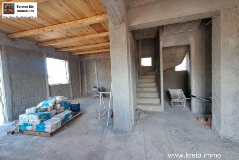 Neo Chorio, Apokoronas Kreta, Neo Chorio neue freistehende Steinvill 3 SZ Meerblick Haus kaufen