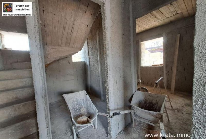 Neo Chorio, Apokoronas Kreta, Neo Chorio neue freistehende Steinvill 3 SZ Meerblick Haus kaufen