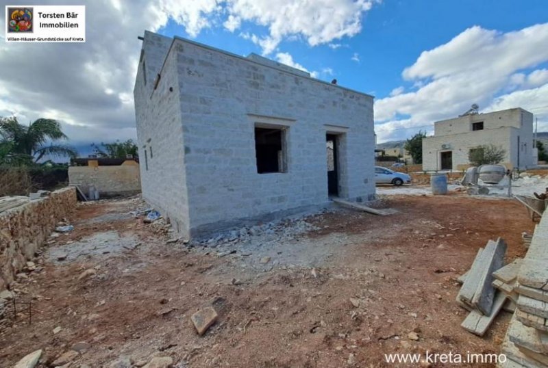Neo Chorio, Apokoronas Kreta, Neo Chorio neue freistehende Steinvill 3 SZ Meerblick Haus kaufen