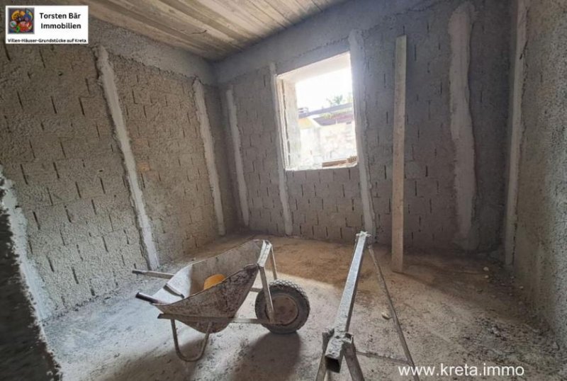 Neo Chorio, Apokoronas Kreta, Neo Chorio neue freistehende Steinvill 3 SZ Meerblick Haus kaufen