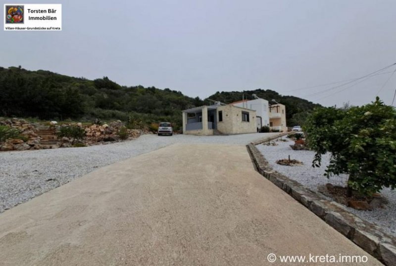 Kalamitsi Apokoronas Kreta Kalamitsi - Freistehender Bungalow mit Garten und Bergblick.Photovo. Haus kaufen