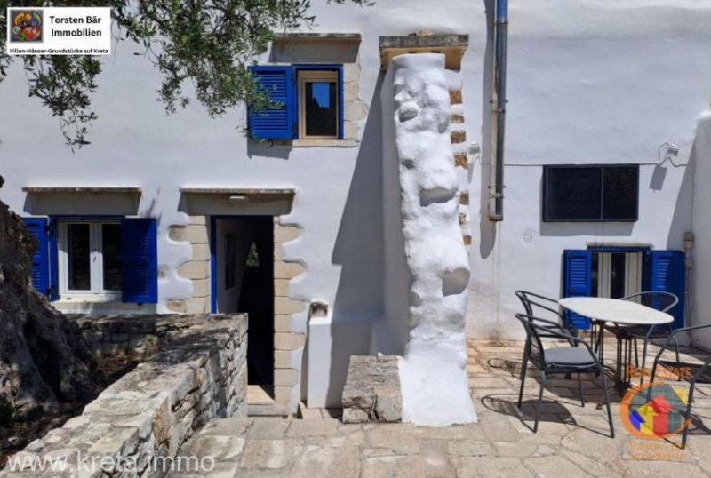 Kokkino Chorio Kreta, Kookino Chorio, liebevoll renoviertes EFH mit Einliegerwohnung und Meerblick. Haus kaufen