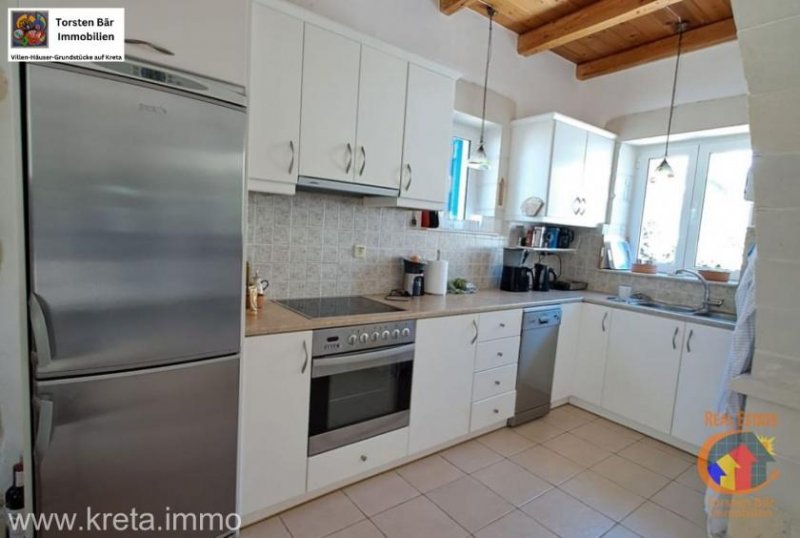 Kokkino Chorio Kreta, Kookino Chorio, liebevoll renoviertes EFH mit Einliegerwohnung und Meerblick. Haus kaufen