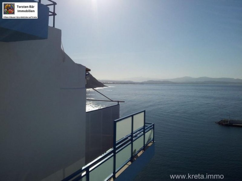 Agia Galini Kreta, Agia Galini komplett renoviertes vierstöckiges Apartmentgebäude zu verkaufen Haus kaufen