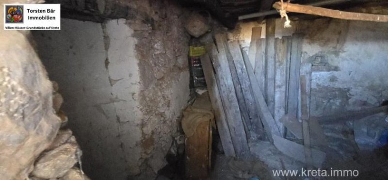 Nithavri Kreta, Nithavri renovierungsbedürftiges Bauernanwesen mit Meer- und Bergblick Haus kaufen