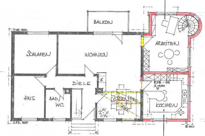 Mosbach Naturnah: Besonderes 1-2 Familienhaus in Aussichtslage Haus kaufen