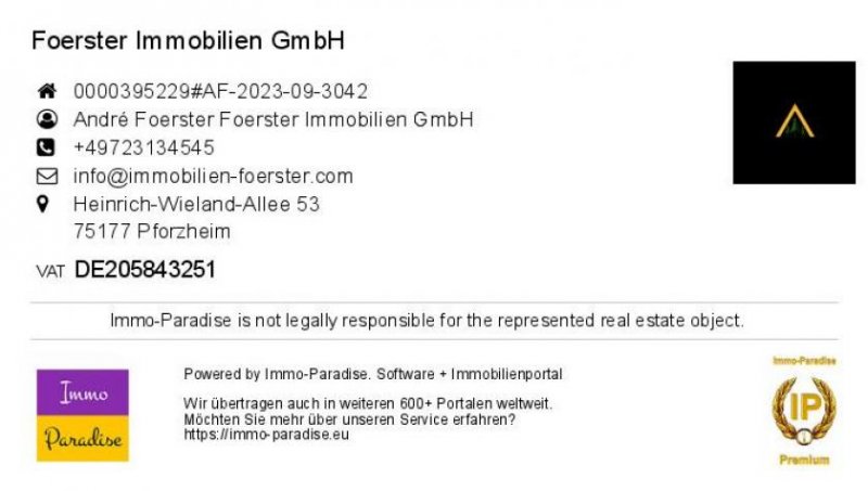 Pforzheim Inflationssicherung-v.Sparbuch zum Grundbuch!
Kaufen statt mieten! Studi Appartement Hochschule PF Wohnung kaufen