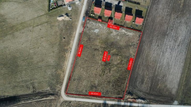 Wodnica / Ustka Baugrundstück 3 Km zur polnischen Ostsee 76-270 Wodnica ( Gemeinde Ustka) Grundstück kaufen