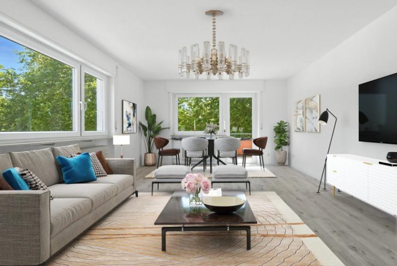 Rastatt Attraktive Eigentumswohnung in gepflegtem Mehrfamilienhaus - begehrte Wohnlage Wohnung kaufen