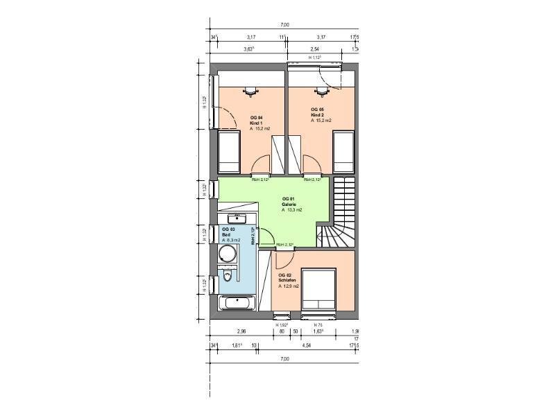 Philippsburg reserviert---Doppelhaushälfte für die große Familie in ruhiger Lage, massive Bauweise mit Keller im KfW 70 standart inkl.