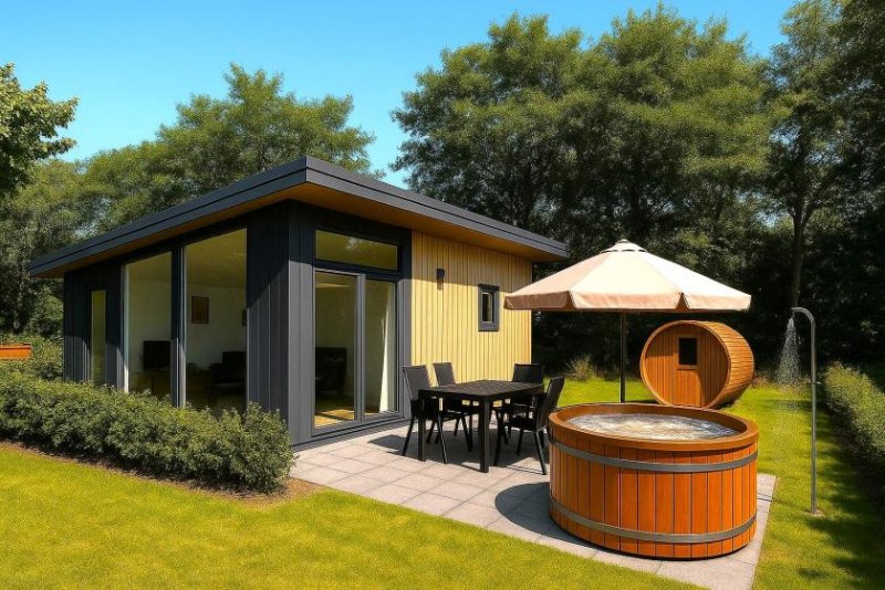 Groningen Campingplatz Zomers Buiten Haus kaufen