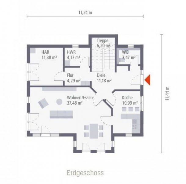 Schoren Einfamilien Haus in ST.Georgen Haus kaufen