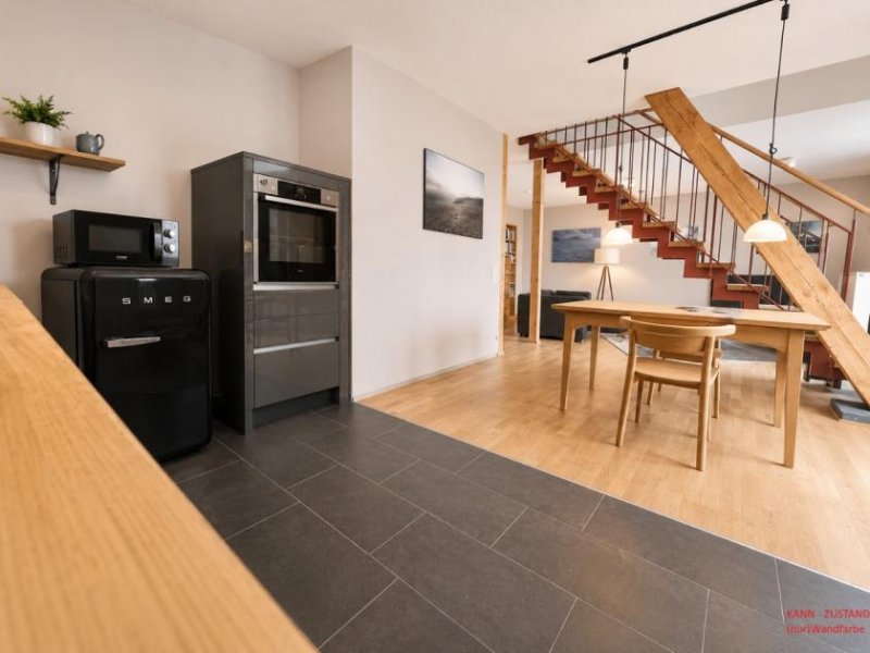 Singen (Hohentwiel) Hochwertige Maisonette mit Loftfeeling, Design-Elementen & Panorama Sonnenterrasse Wohnung kaufen