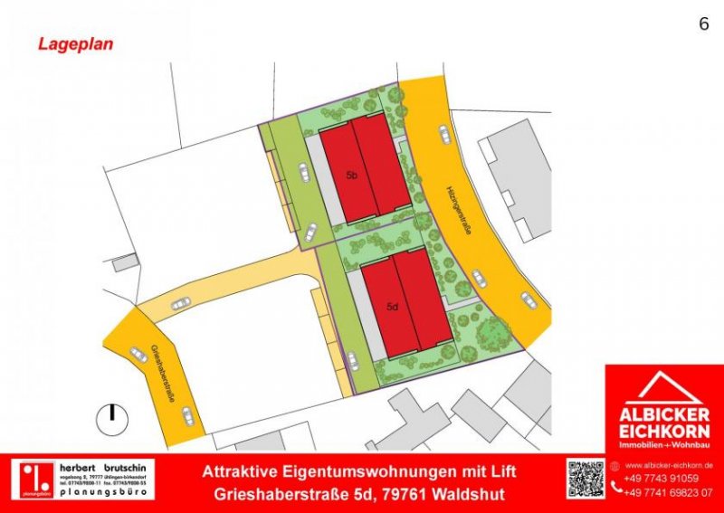 Waldshut-Tiengen Neubau Waldshut - 3,0 Zimmerwohnung Erdgeschoss mit Lift Wohnung kaufen