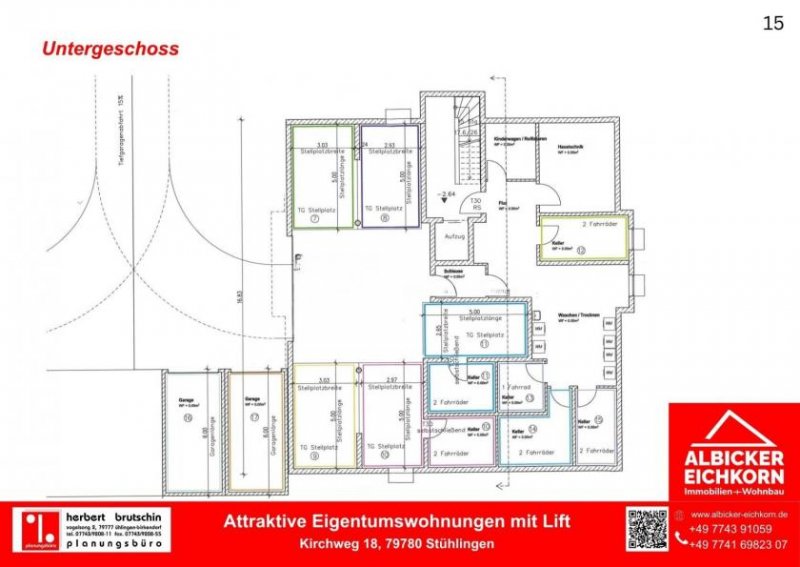 Stühlingen 3 Zi. Erdgeschoss mit Terrasse ca. 87 m²-Wohnung Nr. 1-Kirchweg 18-79780 Stühlingen -Neubau Wohnung kaufen