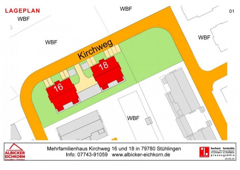 Stühlingen 4Zi. OG mit Balkon ca. 101 m²-Wohnung 4-Kirchweg 18-79780 Stühlingen Wohnung kaufen