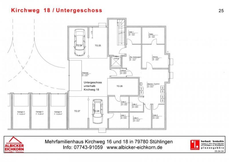 Stühlingen Zentrale 3Zi. OG mit Balkon ca. 85 m²-Wohnung 3-Kirchweg 18-79780 Stühlingen- Neubau Wohnung kaufen