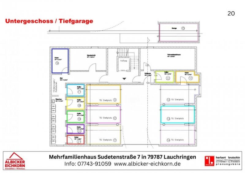 Lauchringen 4 Zi. DG mit Balkon ca.99 m² - Wohnung 7 - Sudetenstr. 7, 79787 Lauchringen - Neubau Wohnung kaufen