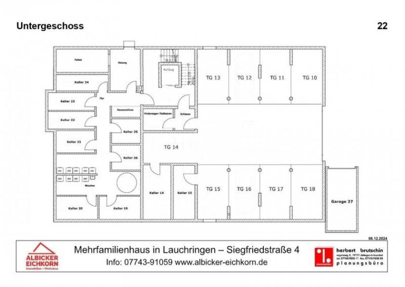 Lauchringen Grenznahe 4 Zi. Galerie DG mit Balkon ca. 112 m² - Wohnung 9 - Siegfriedstr. 4, 79787 Lauchringen - Neubau KFW Wohnung kaufen