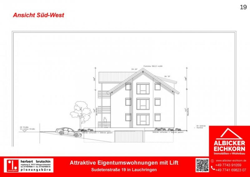 Lauchringen Neubau Lauchringen - 3 Zimmerwohnung EG mit Lift Wohnung kaufen