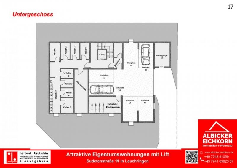 Lauchringen Neubau Lauchringen - 4 Zimmerwohnung OG mit Lift Wohnung kaufen