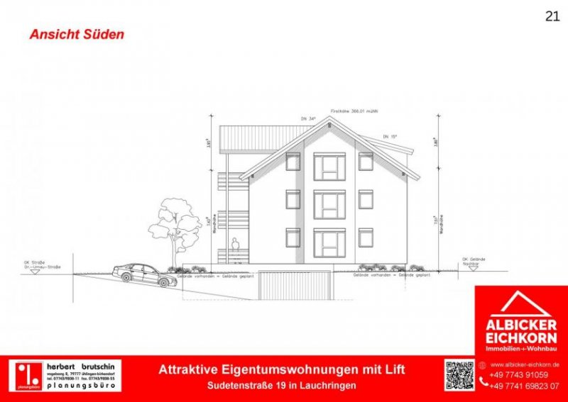 Lauchringen Neubau Lauchringen - 4 Zimmerwohnung OG mit Lift Wohnung kaufen