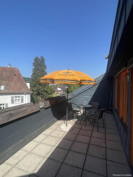 Küssaberg Charmante Dachgeschosswohnung mit großer Dachterrasse in Rheinheim Wohnung kaufen