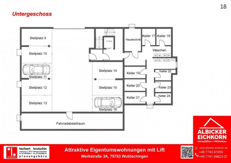 Wutöschingen 3 Zi. EG mit Terrasse ca. 100 m² - Wohnung 1 - Werkstraße 3a, 79793 Wutöschingen - Neubau Wohnung kaufen