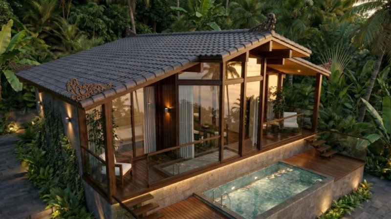 Bukit Peninsula 2BR Villa EcoWood Haus kaufen
