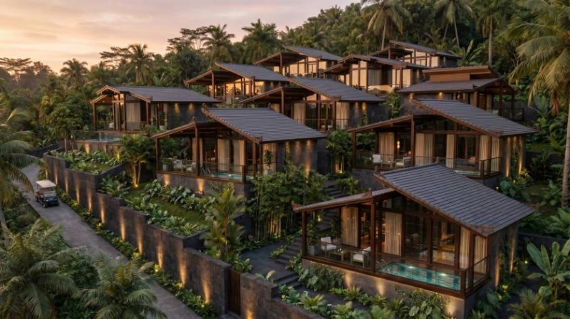 Bukit Peninsula 2BR Villa EcoWood Haus kaufen