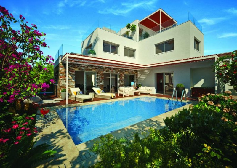 Geroskipou "Luxury Living by the Mediterranean - Your Dream Villa in Cyprus Awaits!" Haus kaufen