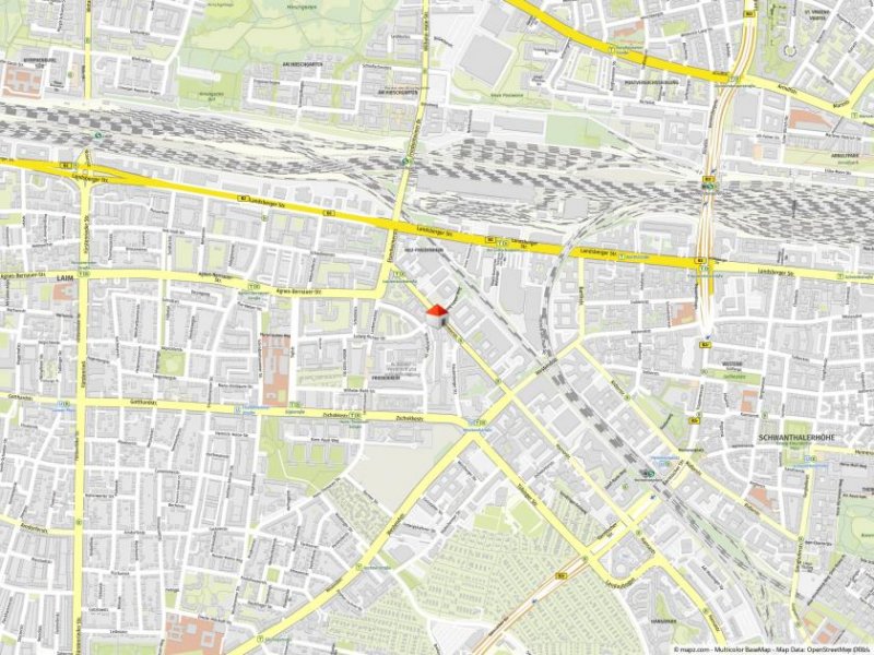 München 1. Mai bezugsfrei: 1-Zi.App. mit Balkon im 4. OG in Laim Wohnung kaufen